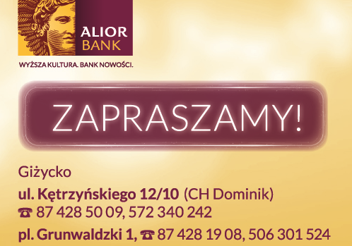 ALIOR BANK Placówka Partnerska Giżycko 