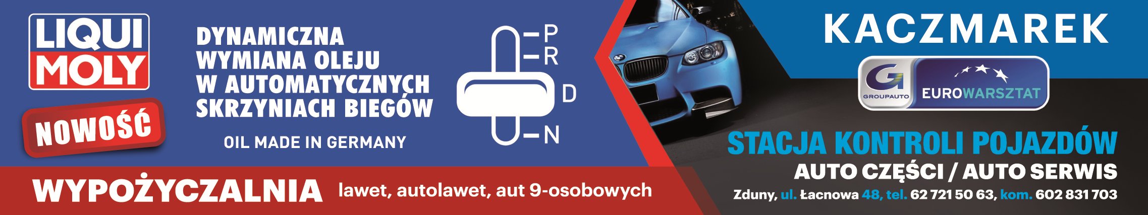 KACZMAREK EUROWARSZTAT Zduny Stacja Kontroli Pojazdów / Auto Części / Auto Serwis