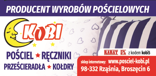PPHU "KOBI" Broszęcin Producent Wyrobów Pościelowych
