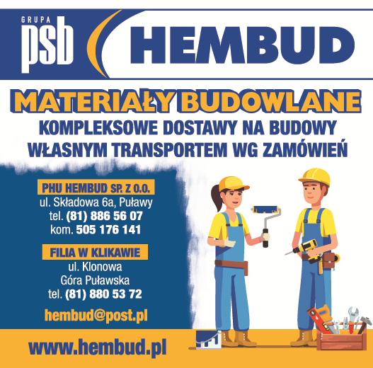 P.H.U. HEMBUD Sp. z o.o. Puławy Materiały Budowlane