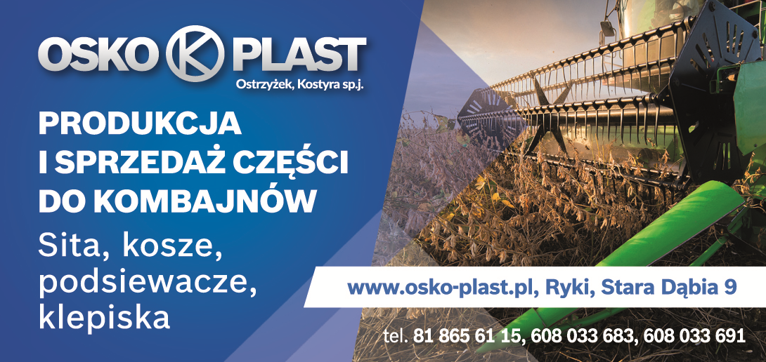 OSKO-PLAST Ostrzyżek, Kostyra sp. j. Ryki Produkcja i Sprzedaż Części Do Kombajnów