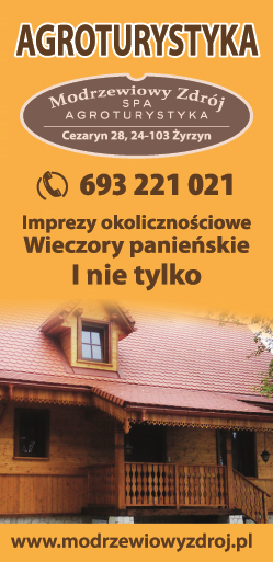 Modrzewiowy Zdrój Cezaryn Agroturystyka / SPA / Imprezy Okolicznościowe