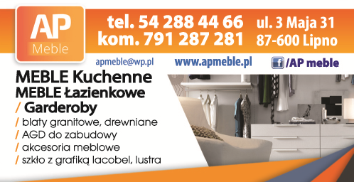 AP Meble Lipno Meble Kuchenne / Meble Łazienkowe / Garderoby / AGD Do Zabudowy / Akcesoria Meblowe