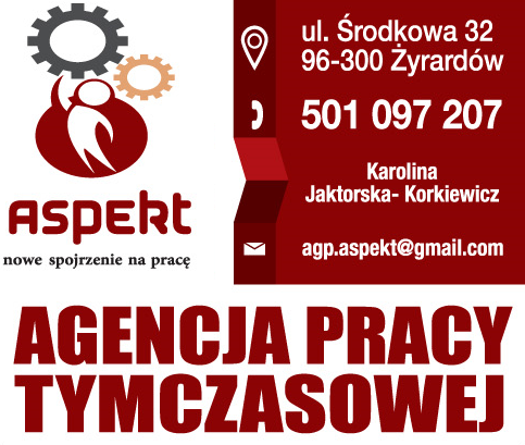 AGENCJA PRACY TYMCZASOWEJ ASPEKT Karolina Jaktorska-Korkiewicz
