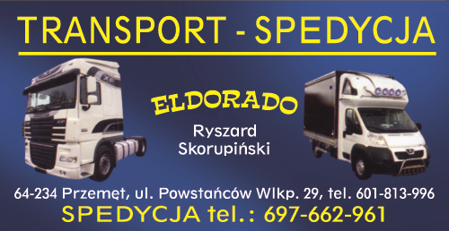 ELDORADO Ryszard Skorupiński Przemęt Transport - Spedycja