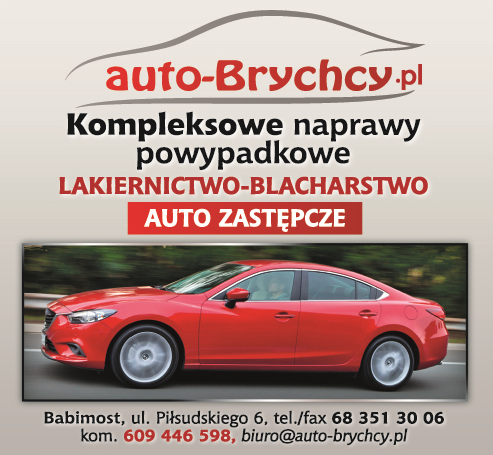 AUTO-BRYCHCY.PL Babimost Kompleksowe Naprawy Powypadkowe/ Lakiernictwo/ Blacharstwo/ Auto Zastępcze