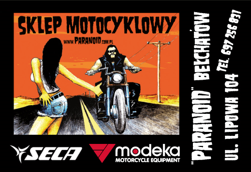 "PARANOID" Bełchatów Sklep Motocyklowy