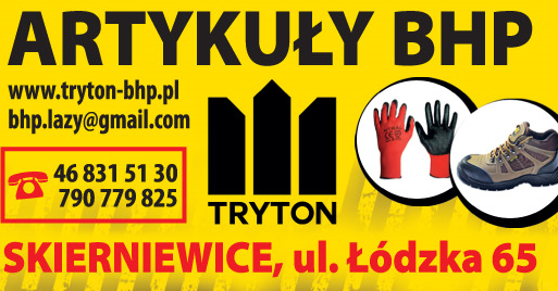 TRYTON ARTYKUŁY BHP Skierniewice