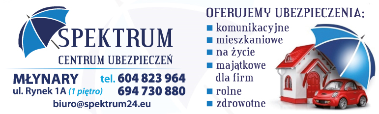 SPEKTRUM Centrum Ubezpieczeń Młynary Ubezpieczenia Komunikacyjne / Mieszkaniowe / Na Życie / Inne