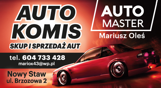 AUTO MASTER Mariusz Oleś Nowy Staw Auto Komis / Skup i Sprzedaż Aut