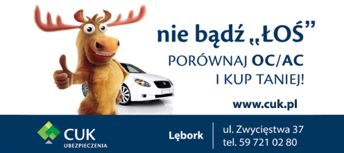 CUK Ubezpieczenia Lębork Porównaj OC / AC i Kup Taniej!