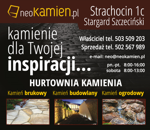 NEO KAMIEŃ Sp. z o.o. Sp.k. Stargard Szczeciński Kamień Brukowy / Budowlany / Ogrodowy