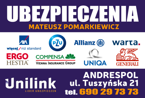 UNILINK Ubezpieczenia Mateusz Pomarkiewicz Andrespol