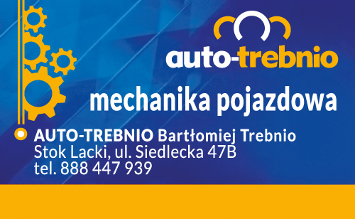 AUTO-TREBNIO Bartłomiej Trebnio Stok Lacki Mechanika Pojazdowa