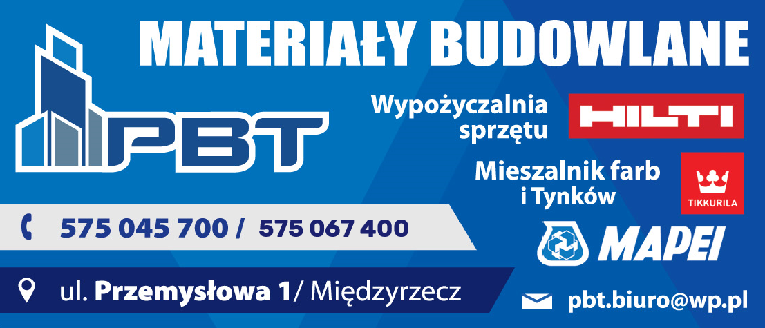 PBT MATERIAŁY BUDOWLANE Międzyrzecz 