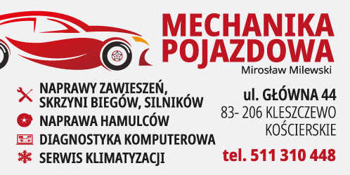 MECHANIKA POJAZDOWA Mirosław Milewski Kleszczewo Kościerskie 