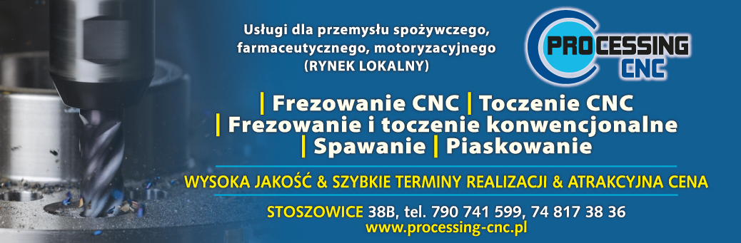 PROCESSING-CNC Stoszowice Frezowanie CNC / Toczenie CNC / Spawanie / Piaskowanie