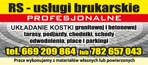 RS USŁUGI BRUKARSKIE Księginice Wielkie Profesjonalne Układanie Kostki Granitowej i Betonowej