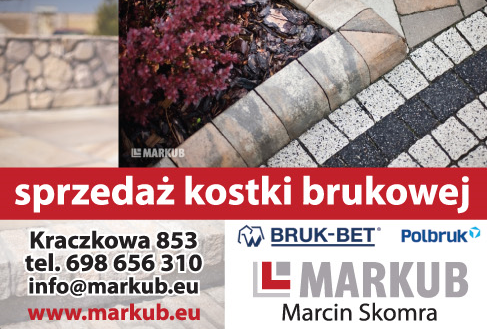 MARKUB Marcin Skomra KOMPLEKSOWE USŁUGI W ZAKRESIE KOSTKI BRUKOWEJ Kraczkowa 