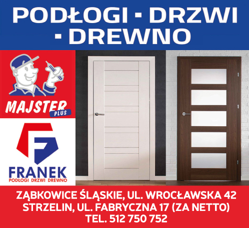 FRANEK | MAJSTER PLUS Strzelin Podłogi / Drzwi / Drewno