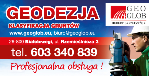 GEO-GLOB Hubert Skrzeczyński Białobrzegi Geodezja / Klasyfikacja Gruntów