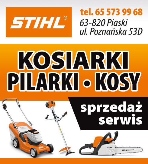 STIHL ® Piaski Kosiarki / Pilarki / Kosy / Sprzedaż / Serwis