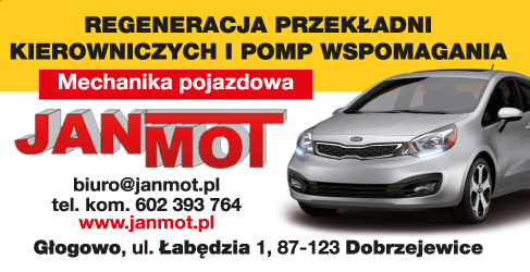 MECHANIKA POJAZDOWA JANMOT Głogowo - Regeneracja przekładni kierowniczych i pomp wspomagania