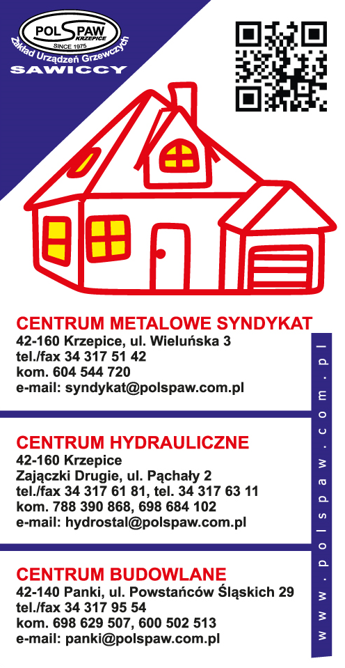 POLSPAW Zakład Urządzeń Grzewczych Sawiccy Centrum Metalowe / Hydrauliczne / Budowlane