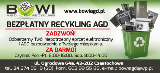 F.H.U. BOWI Częstochowa Bezpłatny Recykling AGD