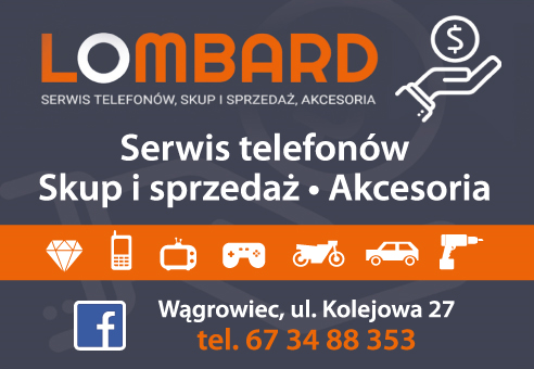 LOMBARD Wągrowiec Serwis Telefonów / Skup i Sprzedaż / Akcesoria
