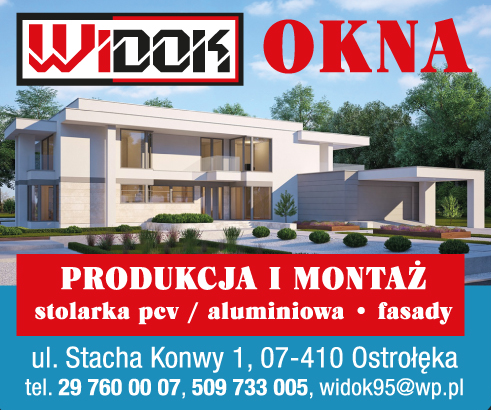 Widok OKNA Ostrołęka- PRODUKCJA I MONTAŻ, STOLARKA PCV / ALUMINIOWA, FASADY