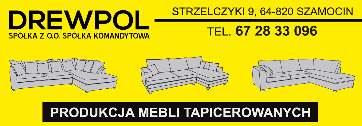 DREWPOL Sp. z o.o. Sp. K. Strzelczyki Produkcja Mebli Tapicerowanych