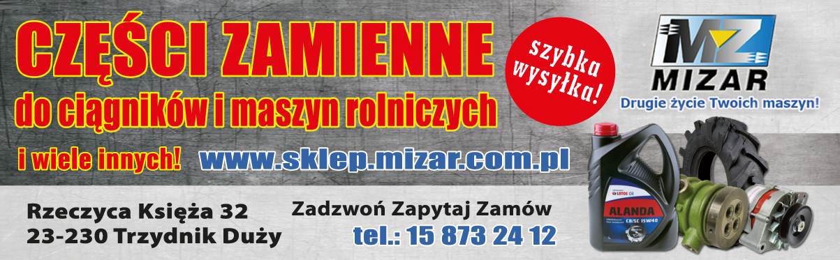 MIZAR Sp. J. Rzeczyca Księża Części Zamienne Do Ciągników i Maszyn Rolniczych
