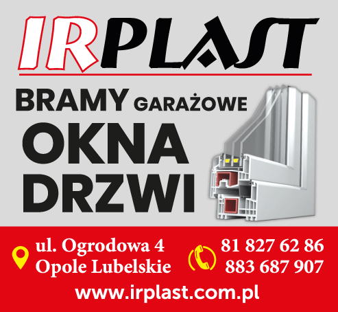 IRPLAST Opole Lubelskie Bramy Garażowe / Okna / Drzwi