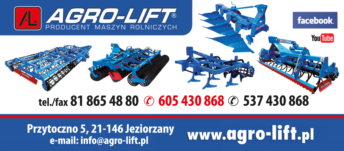 AGRO-LIFT ® Przytoczno Producent Maszyn i Urządzeń Rolniczych