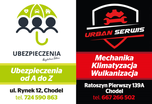 UBEZPIECZENIA Magdalena Urban | URBAN SERWIS Chodel Mechanika / Klimatyzacja / Wulkanizacja