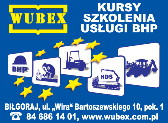 WUBEX OŚRODEK SZKOLENIA KURSOWEGO Biłgoraj 