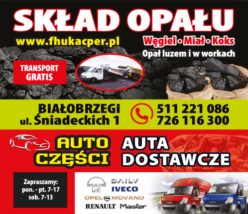 F.H.U. KACPER Białobrzegi Skład Opału / Auto Części