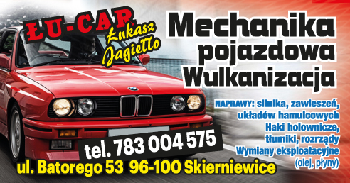 ŁU-CAR Łukasz Jagiełło Skierniewice Naprawy Silnika / Zawieszeń / Układów Hamulcowych