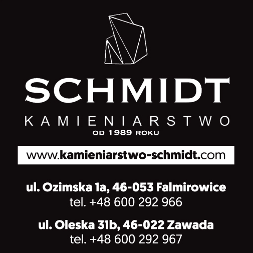SCHMIDT KAMIENIARSTWO Falmirowice / Zawada