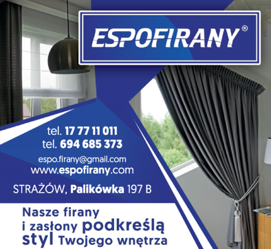 ESPOFIRANY FIRANY I ZASŁONY Strażów