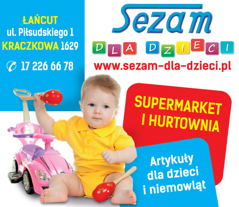 SEZAM DLA DZIECI ARTYKUŁY DLA DZIECI I NIEMOWLĄT Łańcut 