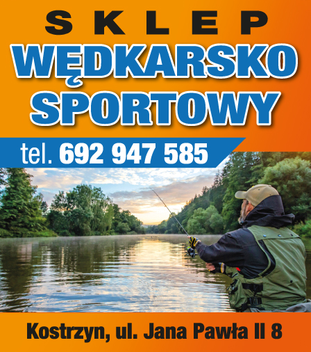 SKLEP WĘDKARSKO-SPORTOWY Kostrzyn nad Odrą