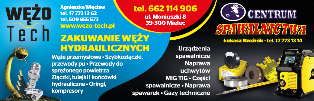 WĘŻO-TECH | CENTRUM SPAWALNICTWA Mielec Zakuwanie Węży Hydraulicznych