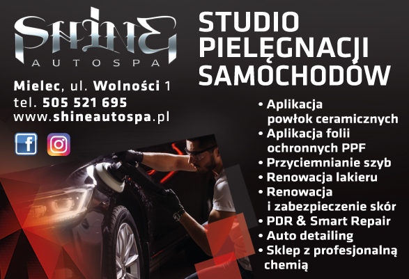 SHINE AUTO SPA Mielec Studio Pielęgnacji Samochodów / Sklep z Profesjonalną Chemią