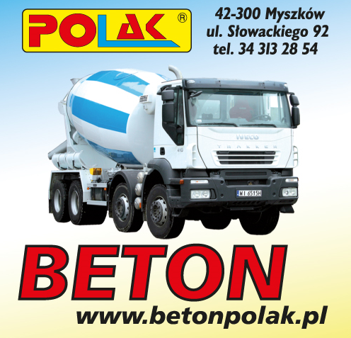 P.P.U.H. POLAK Myszków Beton Towarowy / Kostka Brukowa / Prefabrykaty / Materiały Budowlane