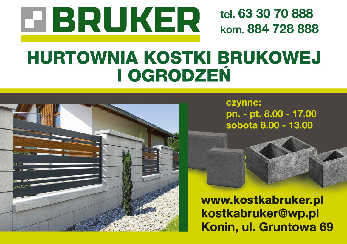 BRUKER Konin Hurtownia Kostki Brukowej i Ogrodzeń
