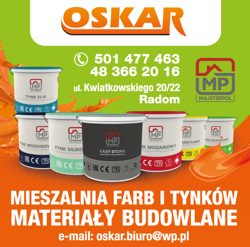 OSKAR Radom Materiały Budowlane / Mieszalnia Farb i Tynków