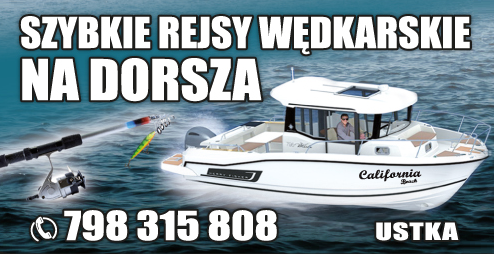 M.P.U.H. RYBOŁÓWSTWO Ustka Szybkie Rejsy Wędkarskie Na Dorsza