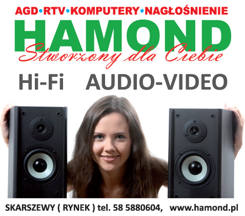 HAMOND STWORZONY DLA CIEBIE Skarszewy